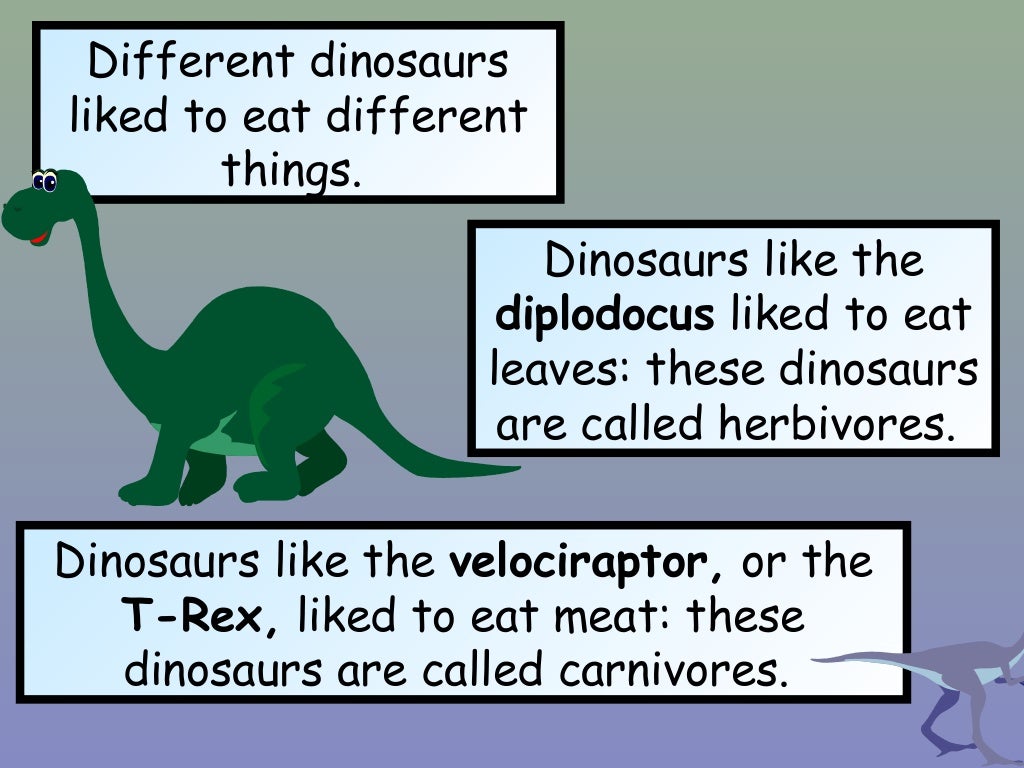 All about dinosaurs powerpoint
