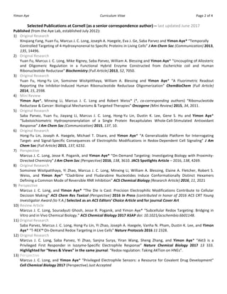 ALL ABOUT DR YIMON AYEField of Biochemistry, Molecular and Cell