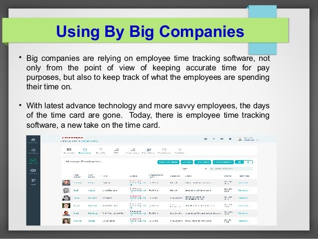 employee time tracking software for business