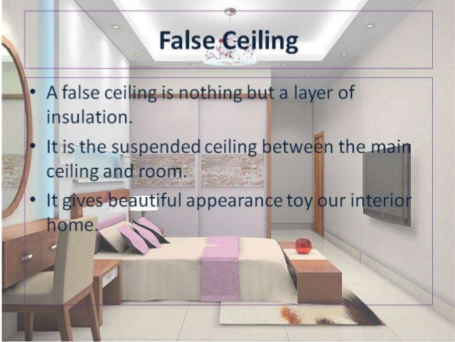 All About False Ceiling And Its Types