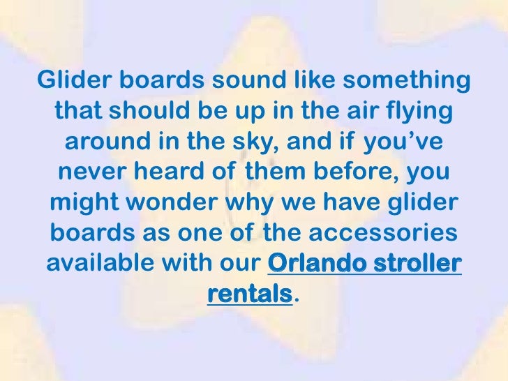 All about glider boards