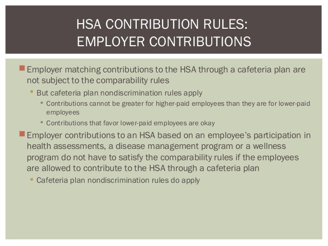 All About HSA's