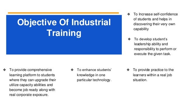 All About Industrial Training