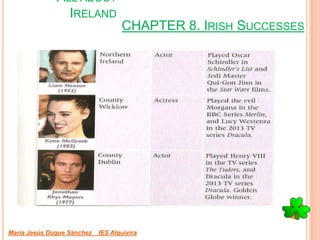 CHAPTER 8. IRISH SUCCESSES
María Jesús Duque Sánchez IES Alquivira
ALL ABOUT
IRELAND
 