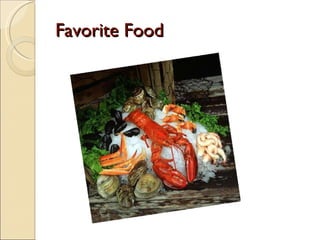 Favorite Food 
