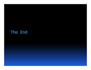 The End
 