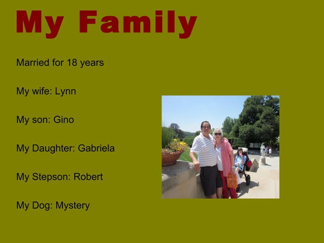 All About Me Example | ODP