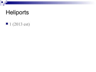 Heliports
 1 (2013 est)
 
