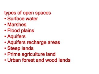 Open Space Classification All about Open Spaces in urban area.pptx
