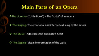 Opera: The Art of Emotion | PPTX