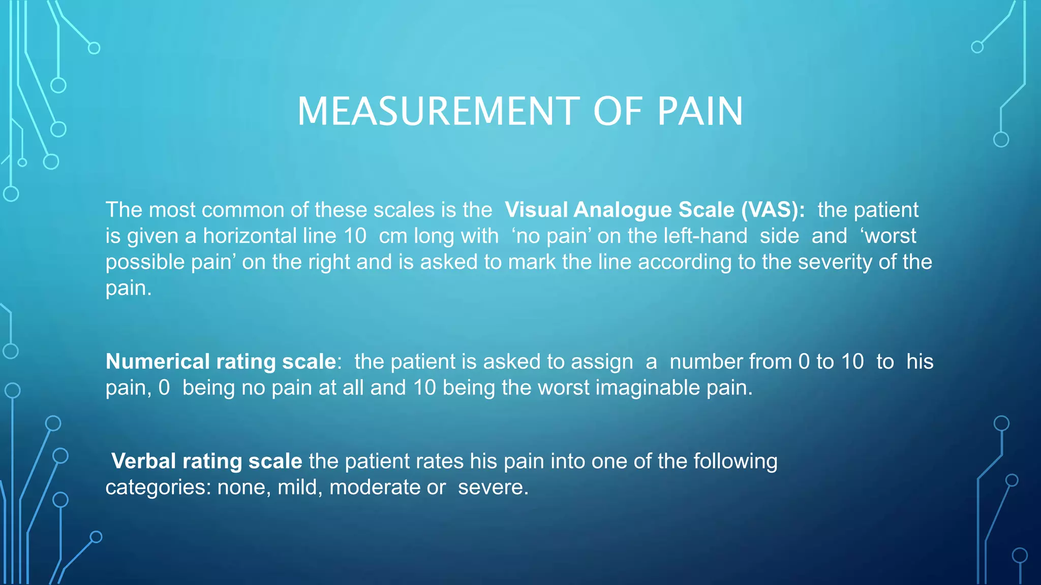 pain physiology , pathology, types , assessment, management , recent ...