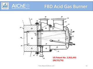 Ford, Bacon & Davis, LLC 60
US Patent No. 3,963,443
(06/15/76)
 