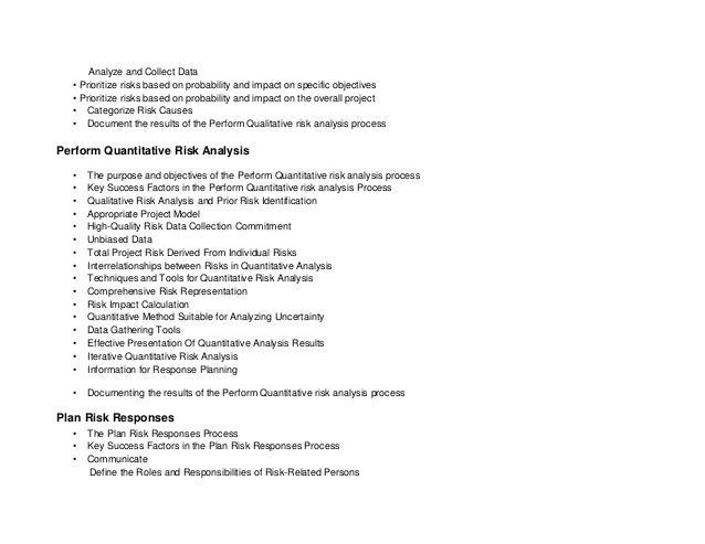 comprehensive project risk management checklist and... All About PMI - RMP Certification | PPT