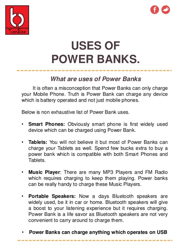 Ultimate Guide to Power Bank by TrenBee