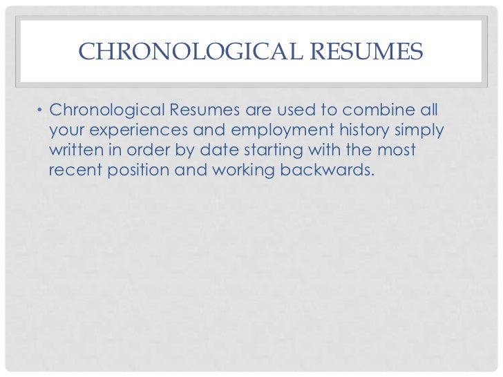 all about resumes