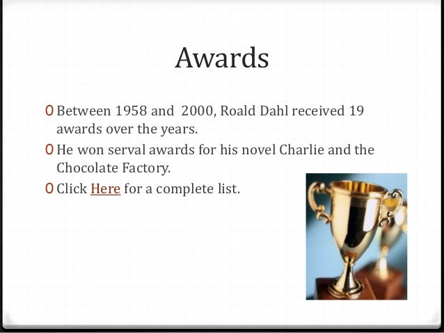 Amazing Author Presentations: Roald Dahl