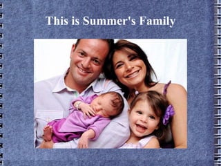 This is Summer's Family 