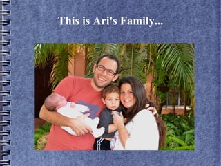This is Ari's Family...
 