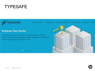 TYPESAFE




12 of 99   Created on 10/01/2012
 