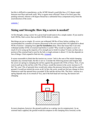 Bolt Screw | PDF