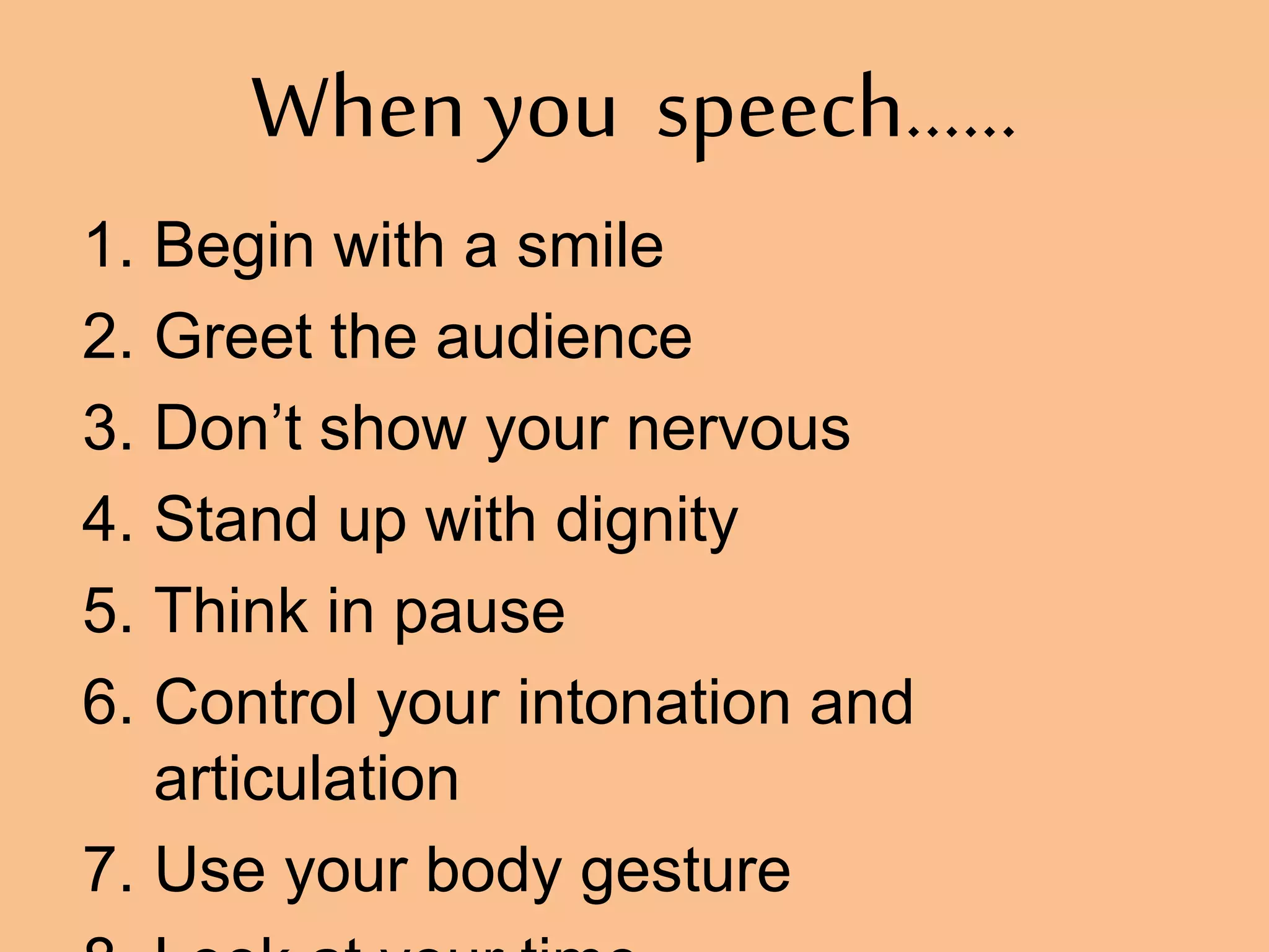 All about speech | PPTX