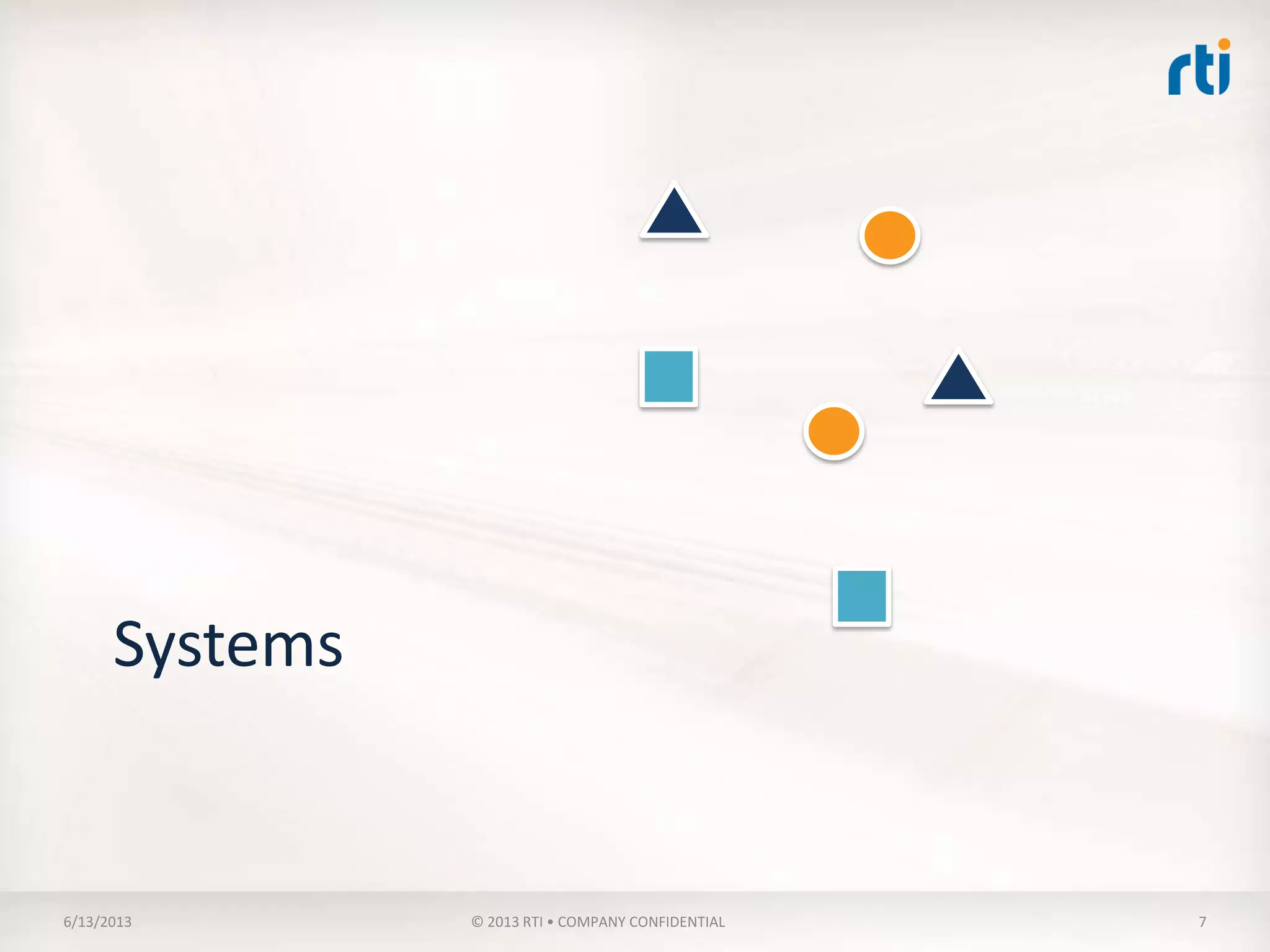 Systems
 