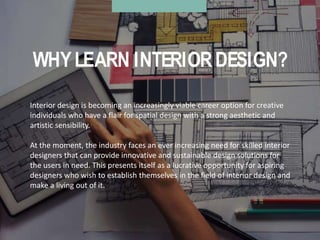 All about the interior Design Course | PPTX