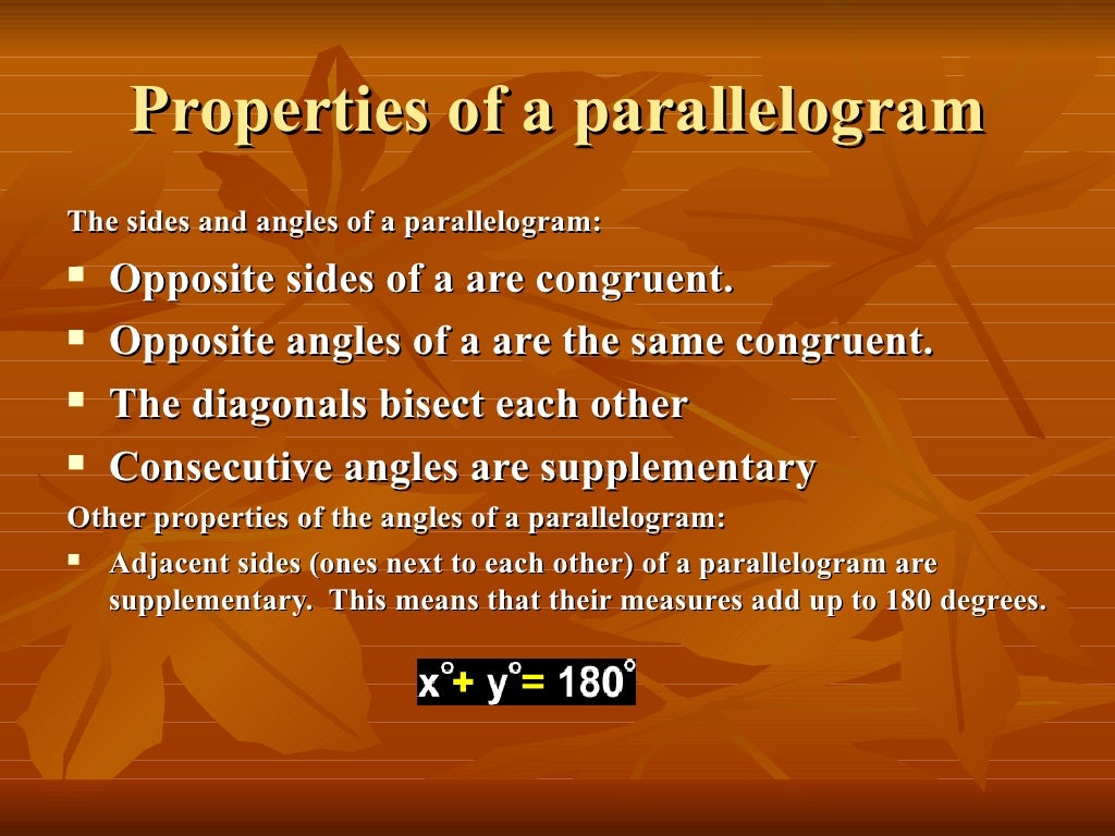 All About The Parallelogram[1]