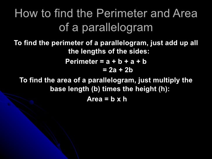 All About The Parallelogram1