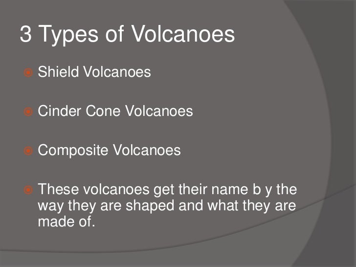 All About Volcanoes