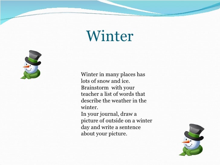 words that describe weather