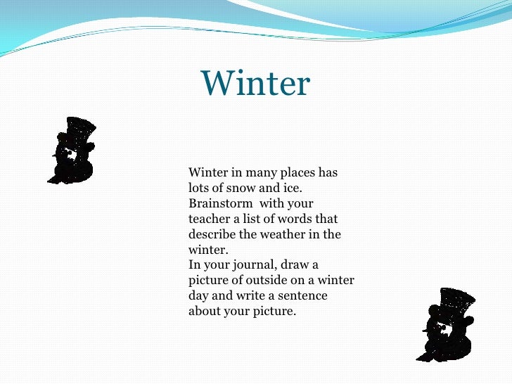 words that describe weather