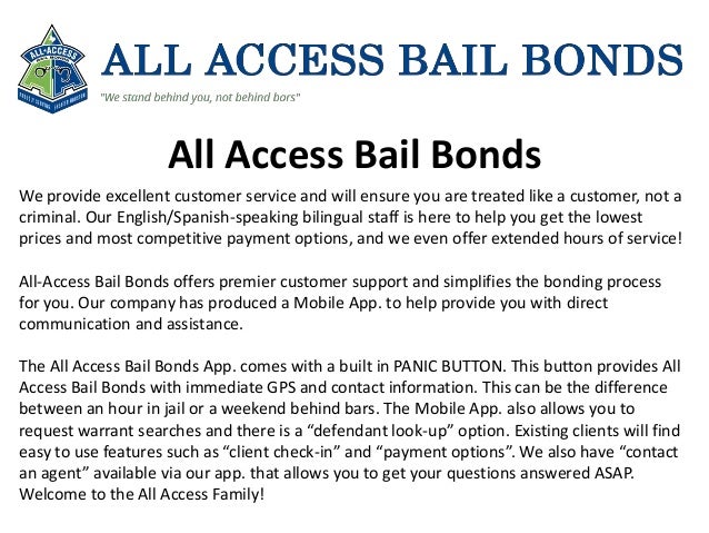 all access bail bonds 1 638