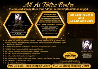 All A's Tuition Center Singapore