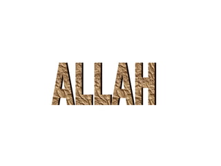 ALLAH 