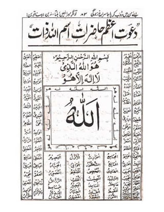 Allah jalay shan-2 Urdu