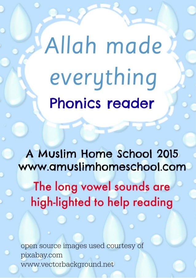 Allah Made Everything Easy Reader Book Hey little fish in the bottom of the ocean moving along in a really cool motion did you ever wonder where you came from who is the lord of all creation the little fish said that's my. allah made everything easy reader book