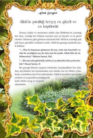 Allah sevgisi. turkish (türkçe) | PDF