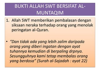 4 tingkatan al maksud muntaqim AL