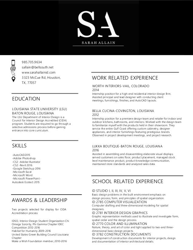 Interior Design Cover Letter Introduction Awesome Collection