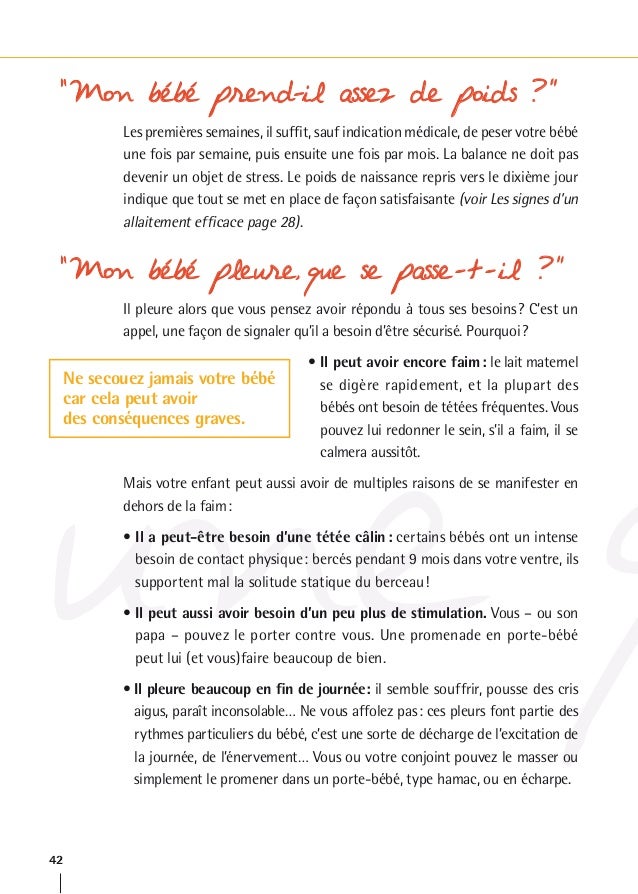 Le Guide De L Allaitement Maternel