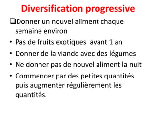 Allaitement Et Diversification1