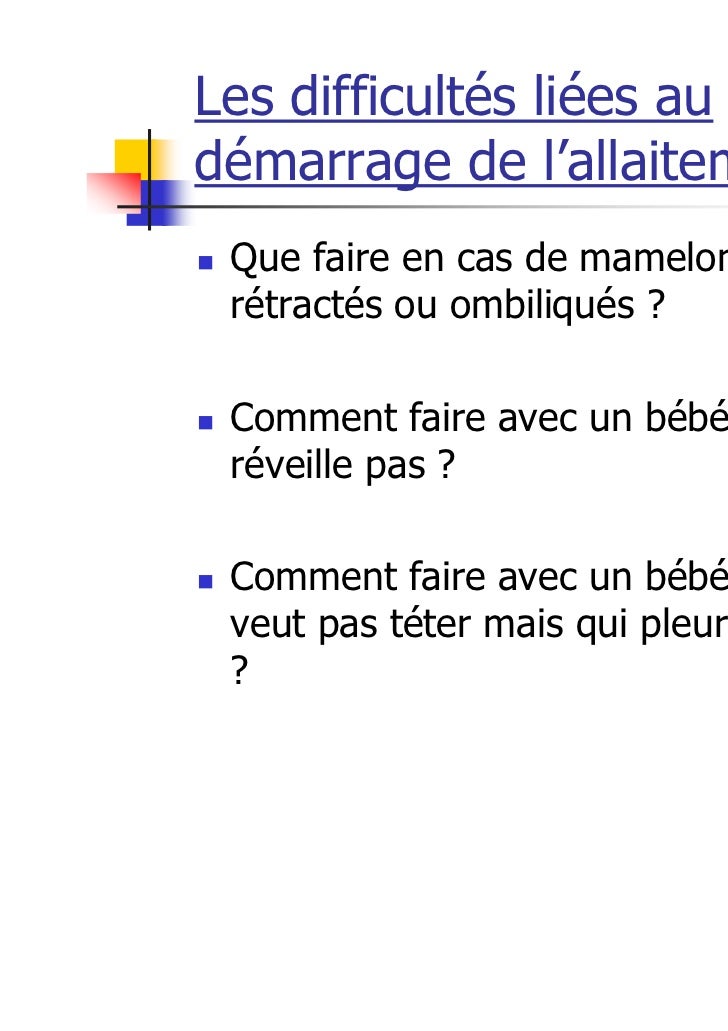 Allaitement Maternel Ph Ii 1ere A