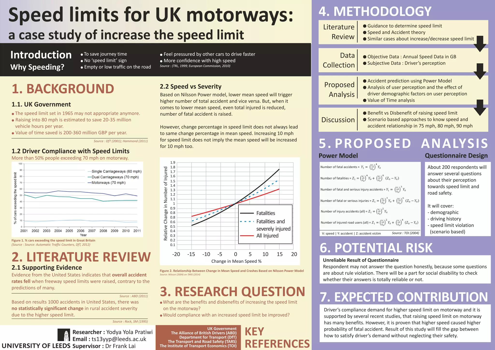 How Advanced Ticket Purchase Influences
Yield Management In Rail Market?
 Yield management originated with the deregulation of the US
airline industry in the late 1970s.
 Railroads have offered a limited number of tickets online at a
discounted price in advance.
•The PEP system offered base fares as well as early booking
discounts of 40%, 25%, or 10%.
BACKGROUND
To investigate yield management in rail market;
To investigate what impact risk has on the decision whether to
purchase a ticket in advance or not;
To help understand how to maximise the revenue of rail
companies and how this conflicts with the benefits for
passengers;
To calibrate the existing PRAISE model in modelling advanced
ticket purchase to be more realistic.
OBJECTIVES
METHODOLOGY
Analyse the Value of
Advanced Ticket Purchase
Analyse the disadvantages
Reveal economic benefits
Collect the ticket prices online for
One and Two months in advance
Existing PRAISE Model:
Demand Model Structure
𝑷 𝒕𝒊𝒄𝒌𝒆𝒕 = 𝑷′ 𝒓𝒂𝒊𝒍 𝑷 𝒕𝒊𝒄𝒌𝒆𝒕|𝒓𝒂𝒊𝒍
Multinomial Logit Model
𝑃𝑡𝑖𝑐𝑘𝑒𝑡|𝑟𝑎𝑖𝑙 =
exp⁡( 𝑼 𝒕𝒊𝒄𝒌𝒆𝒕)
exp⁡( 𝑈 𝑡𝑖𝑐𝑘𝑒𝑡′)𝑡𝑖𝑐𝑘𝑒𝑡′∈𝑁
Incremental Logit model
𝑃′ 𝑟𝑎𝑖𝑙=
𝑃 𝑟𝑎𝑖𝑙exp⁡(∆𝑈 𝑟𝑎𝑖𝑙)
1−𝑃 𝑟𝑎𝑖𝑙 +𝑃 𝑟𝑎𝑖𝑙exp⁡(∆𝑈 𝑟𝑎𝑖𝑙)
Upper Level
Lower Level
Fare
Function
𝑵𝒆𝒘
𝑼 𝒅𝒂𝒕𝒆
𝑮𝑪 𝒅𝒂𝒕𝒆= 𝑭 𝒅𝒂𝒕𝒆 + 𝒗𝒐𝒕 ∗ 𝑮𝑱𝑻 𝒅𝒂𝒕𝒆 + 𝑨𝑷
𝑨𝑷—Advanced Purchase Penalty
𝑭 𝒅𝒂𝒕𝒆—Fare Function deduced by data
A Route on High Speed Rail Network in an European Country
Data Collection
Calibrate PRAISE model
𝑷 𝒅𝒂𝒕𝒆 = 𝑷′ 𝒓𝒂𝒊𝒍 𝑷 𝒅𝒂𝒕𝒆|𝒓𝒂𝒊𝒍
CASE STUDY
• Devise Scenarios involving different levels of fare adjustment to analyse different
yield management systems;
• Calculate the Revenues and Demands for different Scenarios;
• Compare with the Base Scenario (current fares) to put forward Price Suggestions.
Xinghua Zhang -MSc (Eng) Transport Planning and Engineering Supervisor : Daniel Johnson
E-mail: ml12xz@ leeds.ac.uk Institute for Transport Studies University of Leeds 05 - 2014
 