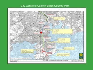 City Centre to Cathkin Braes Country Park
 