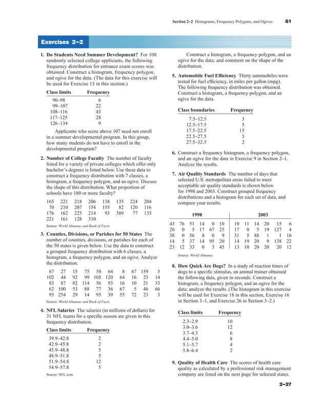 Allan g bluman elementary statistics a step by step approach 7th