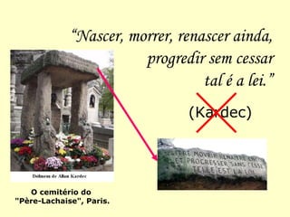 “O Espiritismo se dirige aos que não creem
ou que duvidam, e não aos que têm fé e a
quem essa fé é suficiente; ele não diz a nin-
guém que renuncie às suas crenças para
adotar as nossas, e nisto é consequente com
os princípios de tolerância e de liberdade de
consciência que professa. [...].” (KARDEC, O que
é o Espiritismo)
 
