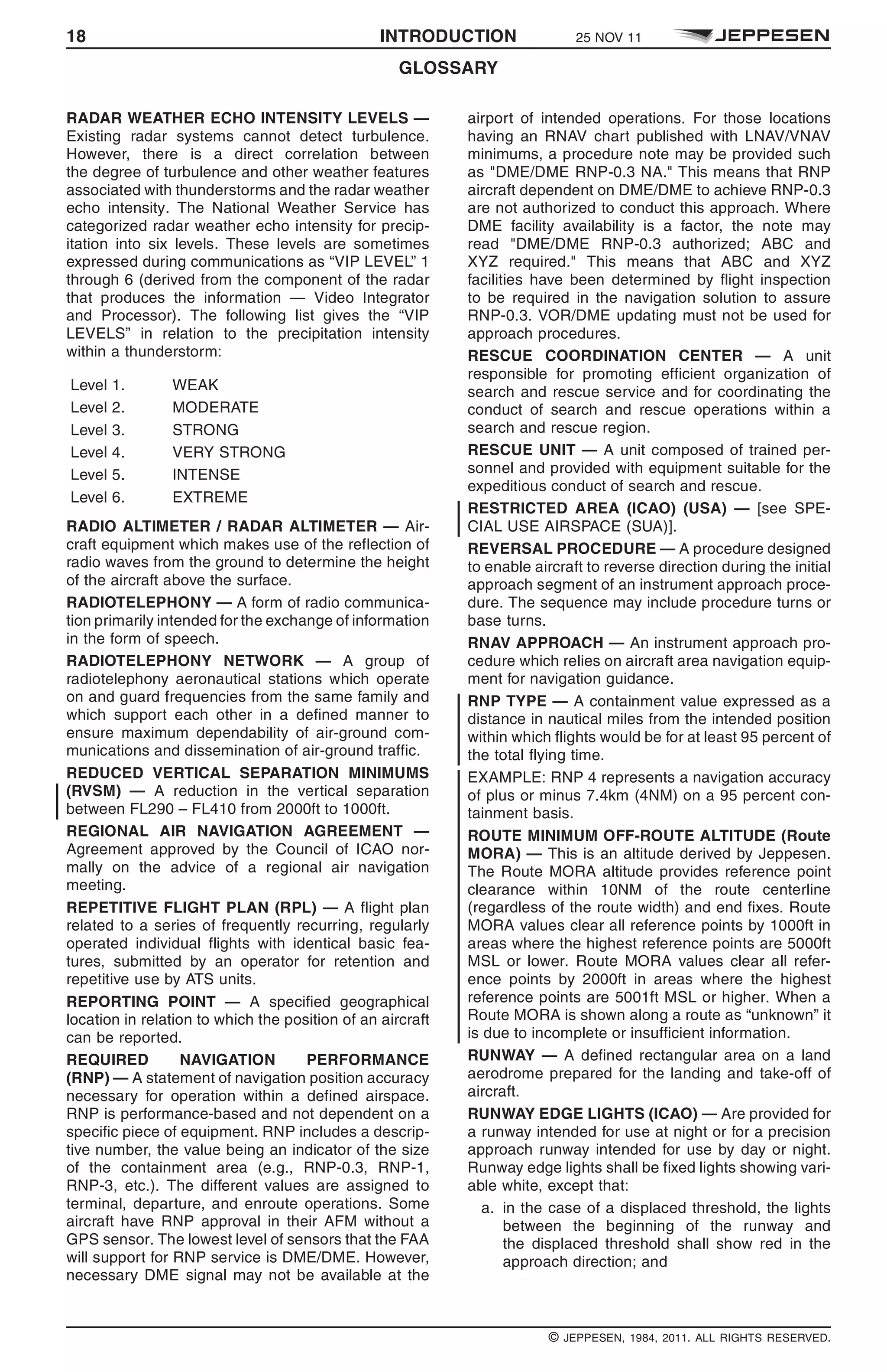 All aviation abbreviations jeppesen | PDF