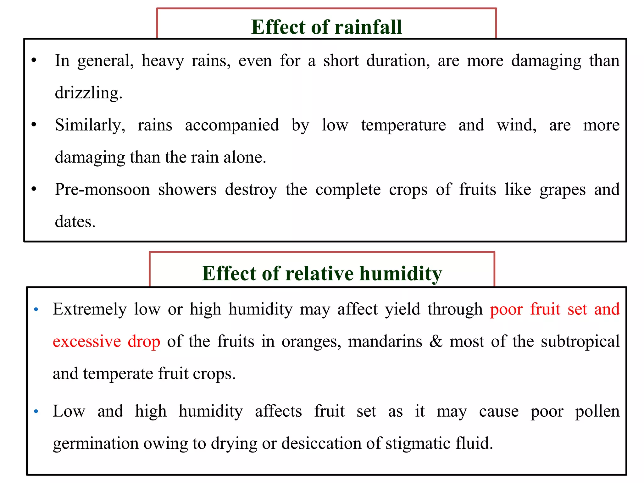 Impacts of climate change on important fruit crops of Rosaceae family ...