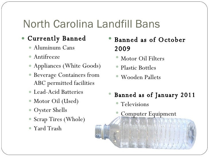 NC Landfill Bans